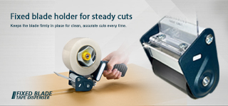 Fixed Blade Tape Gun Dispensers