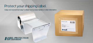 Label Protection Tape Dispensers - Protect Shipping Labels