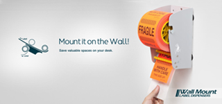 Wall Mount Label Dispensers