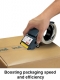 SH-267TRA2 (2" wide, 3" core, Made of plastic, with two rolls of clear tape)