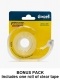 EX-11277T1 (19mm wide, 1" core, one roll of clear tape included)