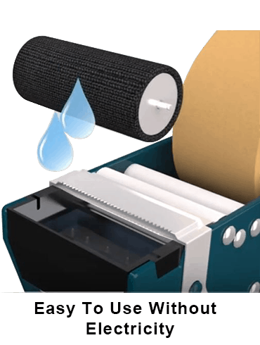 Excell ET-377 Kraft Paper, Gummed Paper Tape Dispenser: 3
