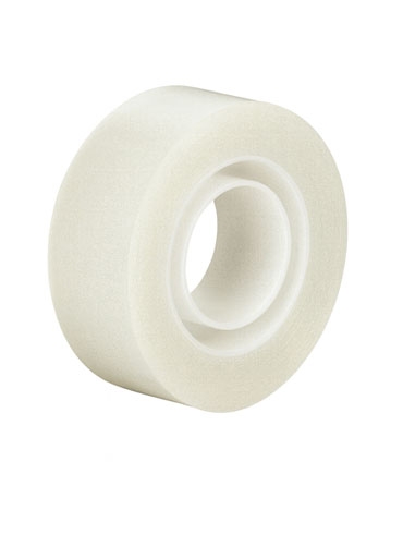 BRP-1V1925 (19mm wide, 25M, 1" core, one roll of invisible tape included)