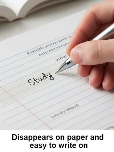 BRP-1V1925 (19mm wide, 25M, 1" core, one roll of invisible tape included)