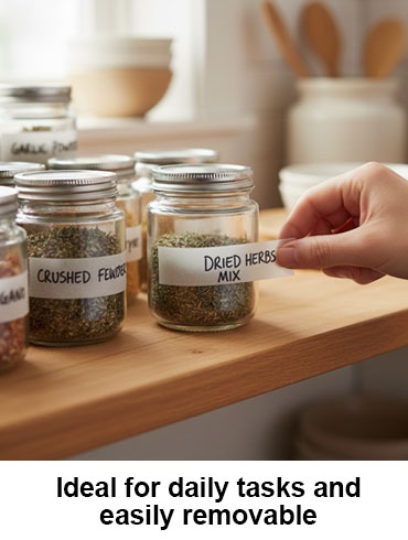 BRP-1V1925 (19mm wide, 25M, 1" core, one roll of invisible tape included)