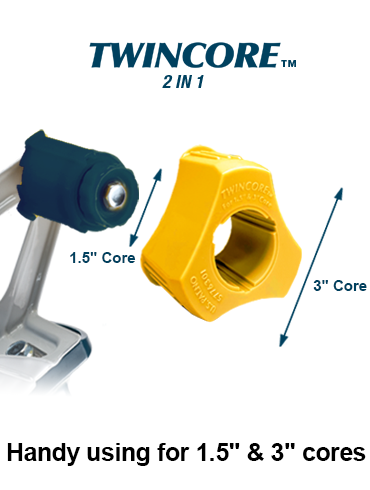 EXC-82838PLTW (2" wide, 1.5"&3" twincore, private logo available)