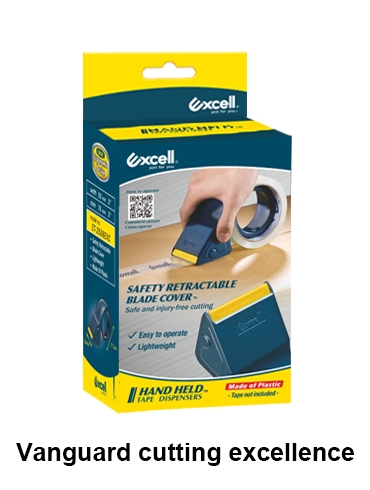 ET-60508 (60mm wide, 3" core, Made of plastic,safety retractable blade cover)