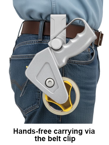 EC-296MG (2" wide, 3" core, with safety blade cover)