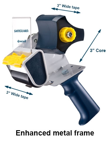 EC-323MG (3" wide, 3" core, with safety blade cover)