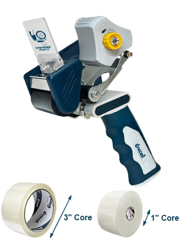 EXC-80525PLTW (2" wide, 1"&3" twincore, with noise reducer, safety retractable blade)