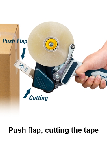 EXC-80525PLTW (2" wide, 1"&3" twincore, with noise reducer, safety retractable blade)
