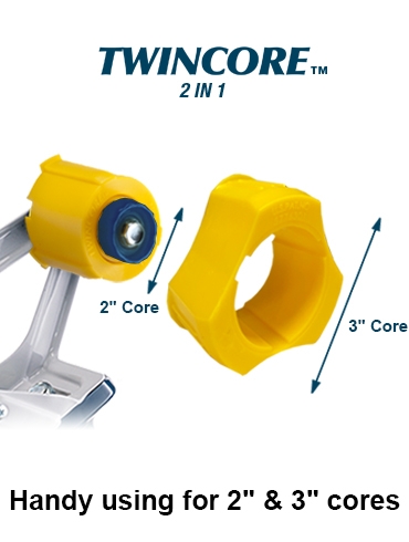 EXC-82850PLTW (2" wide, 2"&3" twincore, private logo available)