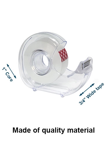 EX-11277T1 (19mm wide, 1" core, one roll of clear tape included)