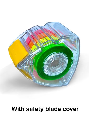 HL-40911 (9mm wide, 1" core, highlighter tape included)