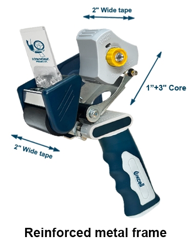 EXC-80525PLTW (2" wide, 1"&3" twincore, with noise reducer, safety retractable blade)
