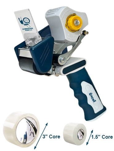 EXC-80538PLTW (2" wide, 1.5"&3" twincore, with noise reducer, safety retractable blade)