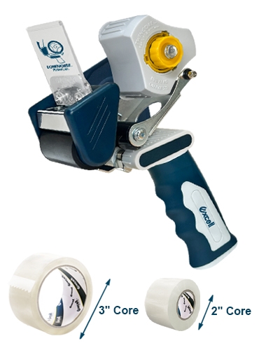 EXC-80550PLTW (2" wide, 2"&3" twincore, with noise reducer, safety retractable blade)