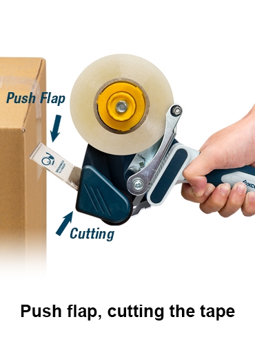 EXC-80550PLTW (2" wide, 2"&3" twincore, with noise reducer, safety retractable blade)