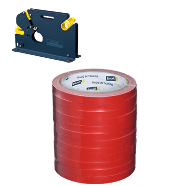 BGSH-491250 (12mm wide, 3" core bag sealing tape)