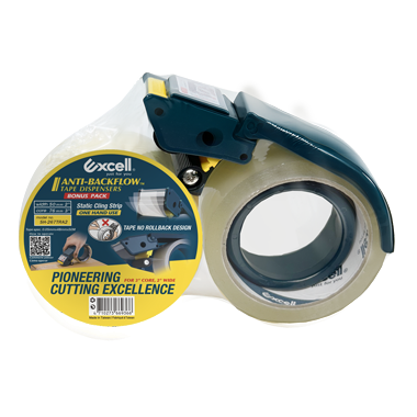 SH-267TRA2 (2" wide, 3" core, Made of plastic, with two rolls of clear tape)